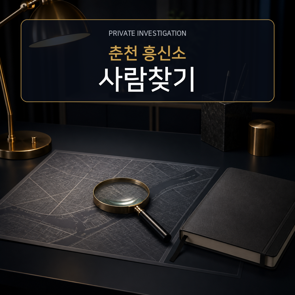 춘천 사람찾기·소재파악 전문 흥신소