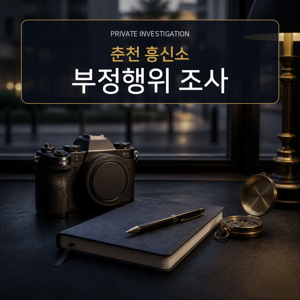 춘천 부정행위 사실조사 전문 흥신소